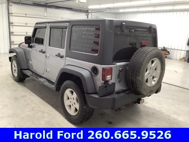 used 2015 Jeep Wrangler Unlimited car, priced at $13,562