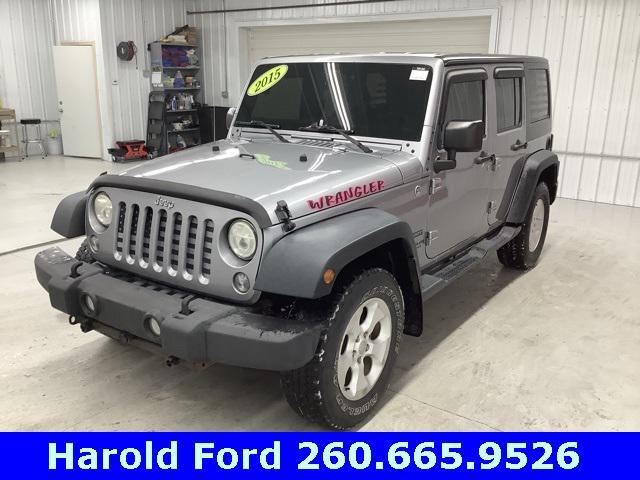 used 2015 Jeep Wrangler Unlimited car, priced at $12,452