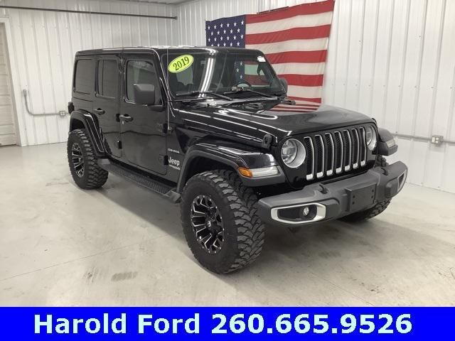 used 2019 Jeep Wrangler Unlimited car, priced at $28,849