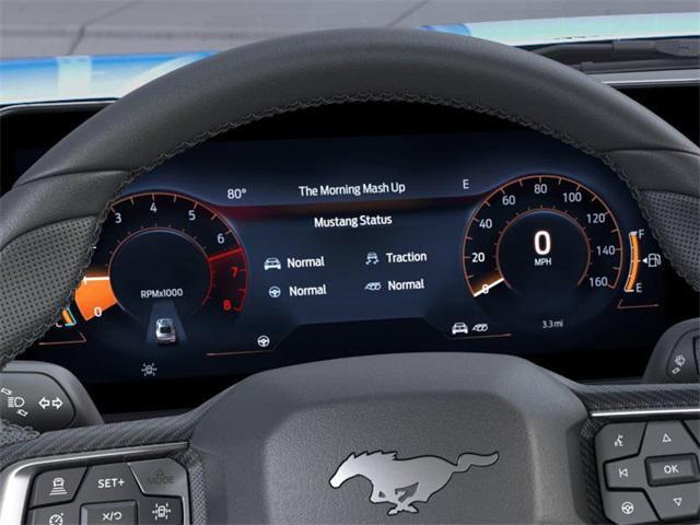 new 2025 Ford Mustang car, priced at $55,606