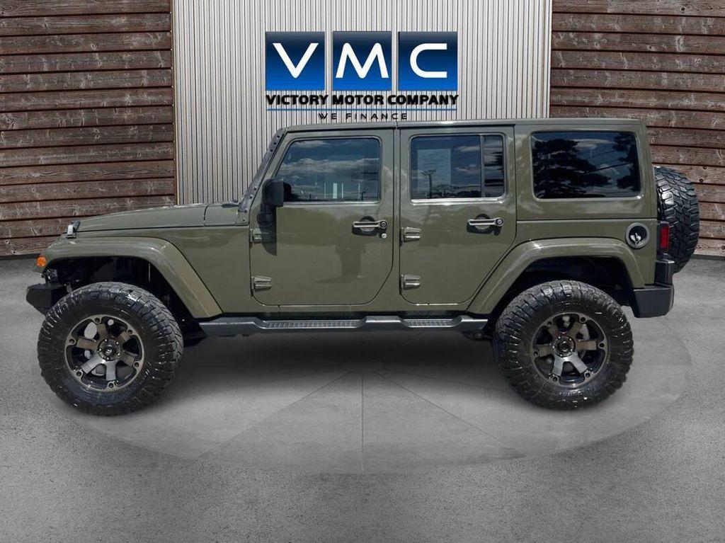 used 2015 Jeep Wrangler Unlimited car, priced at $14,900