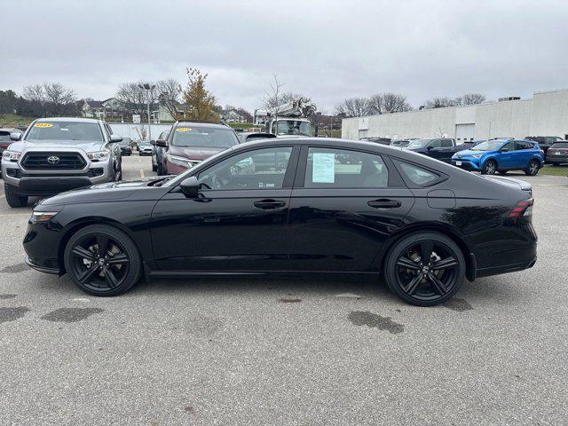 used 2025 Honda Accord Hybrid car, priced at $32,498