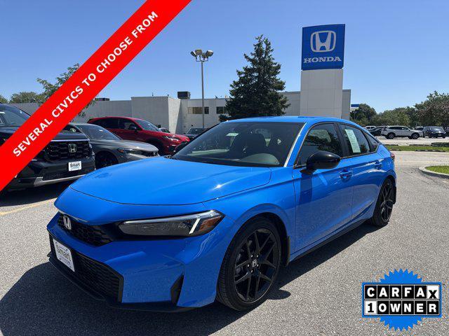 used 2025 Honda Civic car, priced at $26,991
