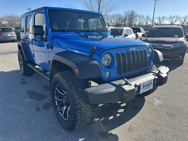 used 2016 Jeep Wrangler Unlimited car, priced at $21,792