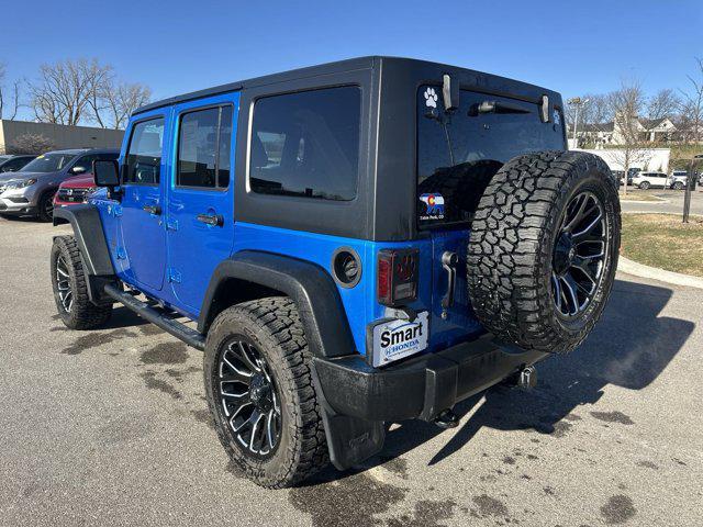 used 2016 Jeep Wrangler Unlimited car, priced at $21,792