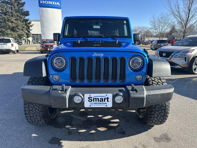 used 2016 Jeep Wrangler Unlimited car, priced at $21,792