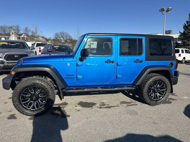 used 2016 Jeep Wrangler Unlimited car, priced at $21,792