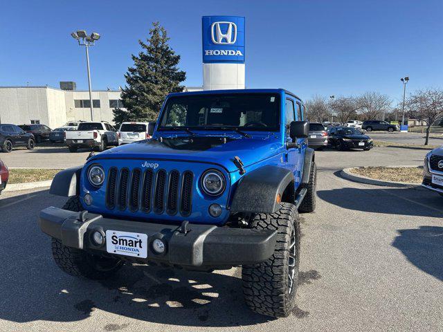 used 2016 Jeep Wrangler Unlimited car, priced at $21,792