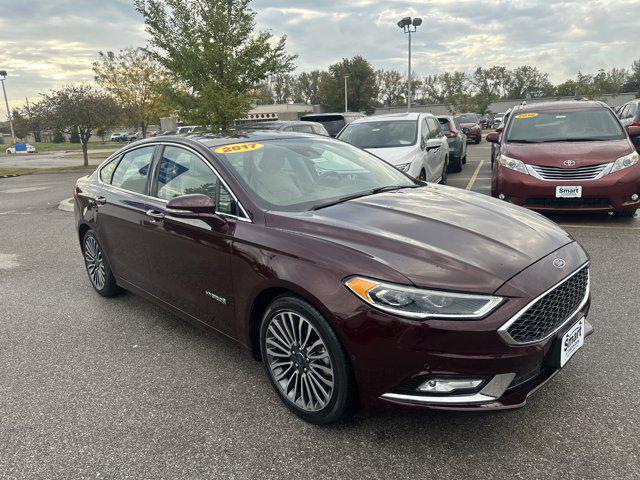 used 2017 Ford Fusion Hybrid car, priced at $17,492