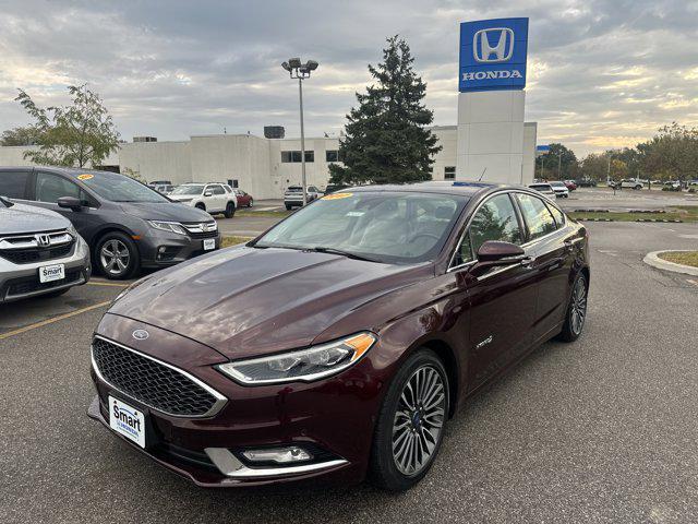 used 2017 Ford Fusion Hybrid car, priced at $17,492