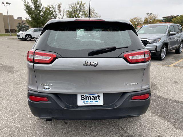 used 2016 Jeep Cherokee car, priced at $12,682