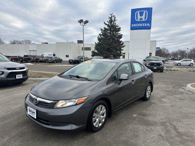 used 2012 Honda Civic car, priced at $8,982