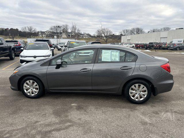 used 2012 Honda Civic car, priced at $8,982