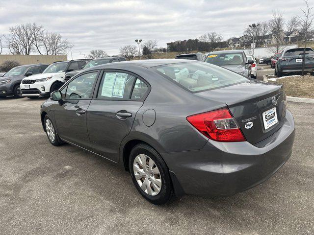 used 2012 Honda Civic car, priced at $8,982