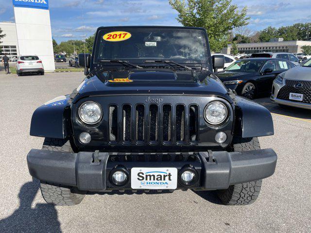 used 2017 Jeep Wrangler Unlimited car, priced at $16,898