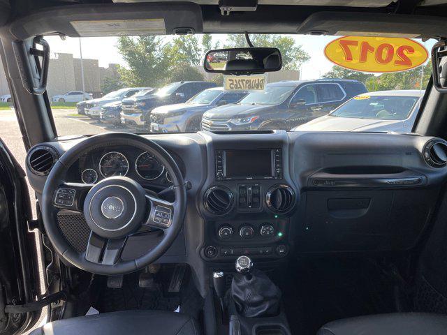 used 2017 Jeep Wrangler Unlimited car, priced at $16,898