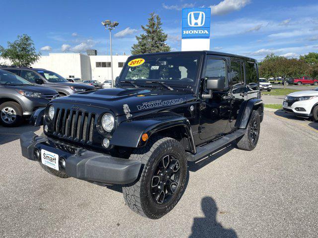 used 2017 Jeep Wrangler Unlimited car, priced at $18,495