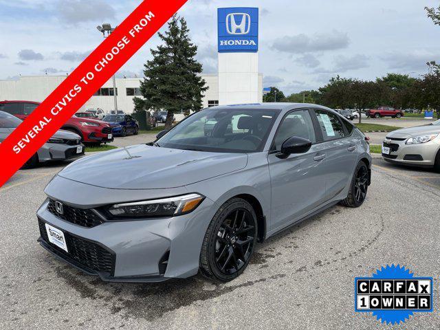 used 2025 Honda Civic car, priced at $26,991