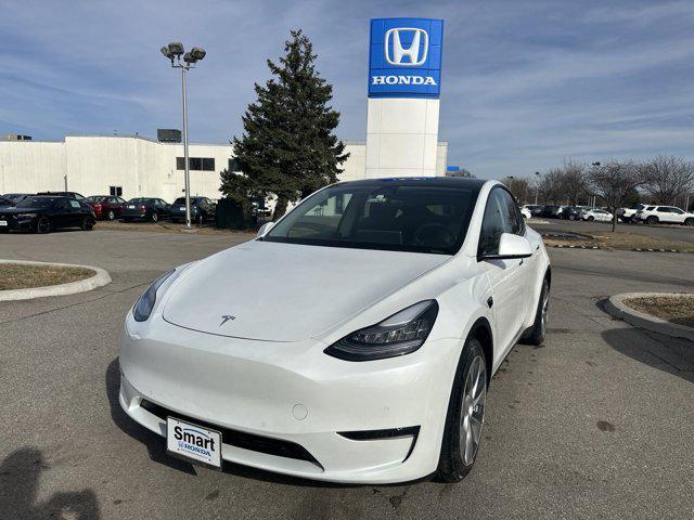 used 2021 Tesla Model Y car, priced at $28,991