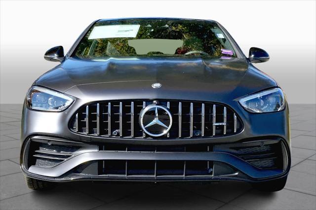 new 2024 Mercedes-Benz AMG C 43 car, priced at $78,370