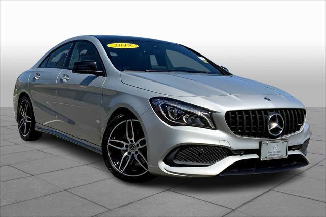 used 2018 Mercedes-Benz CLA 250 car, priced at $13,888