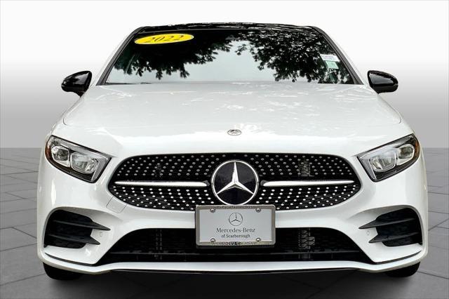 used 2022 Mercedes-Benz A-Class car, priced at $29,695