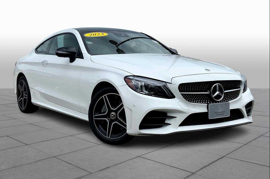 used 2023 Mercedes-Benz C-Class car, priced at $42,999