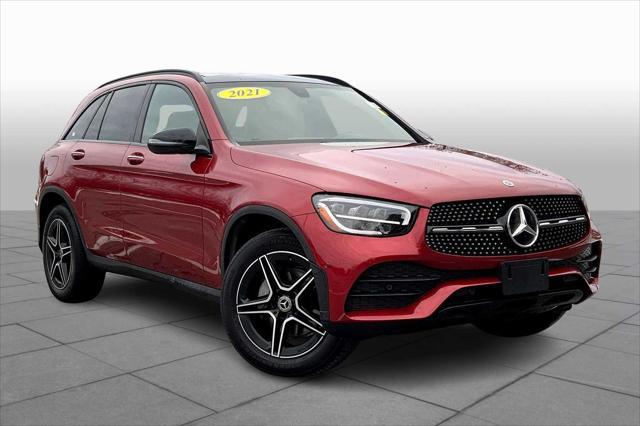 used 2021 Mercedes-Benz GLC 300 car, priced at $29,483