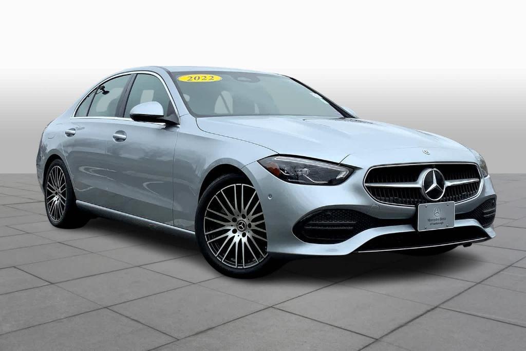 used 2022 Mercedes-Benz C-Class car, priced at $40,998
