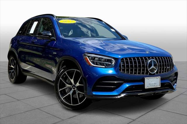 used 2022 Mercedes-Benz AMG GLC 43 car, priced at $47,005