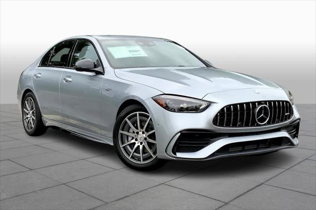 new 2024 Mercedes-Benz AMG C 43 car, priced at $69,705