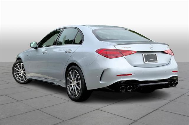 new 2024 Mercedes-Benz AMG C 43 car, priced at $69,705