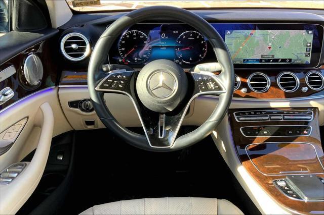 used 2022 Mercedes-Benz E-Class car, priced at $39,077