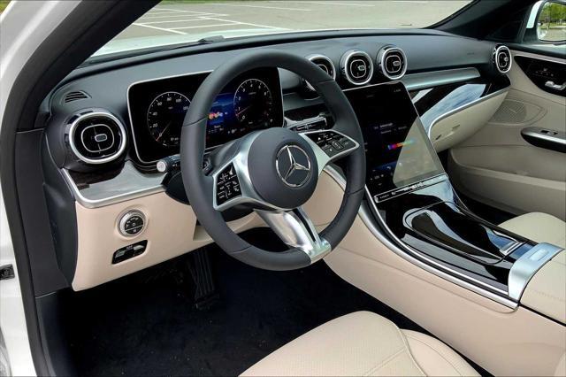 new 2025 Mercedes-Benz C-Class car, priced at $52,885