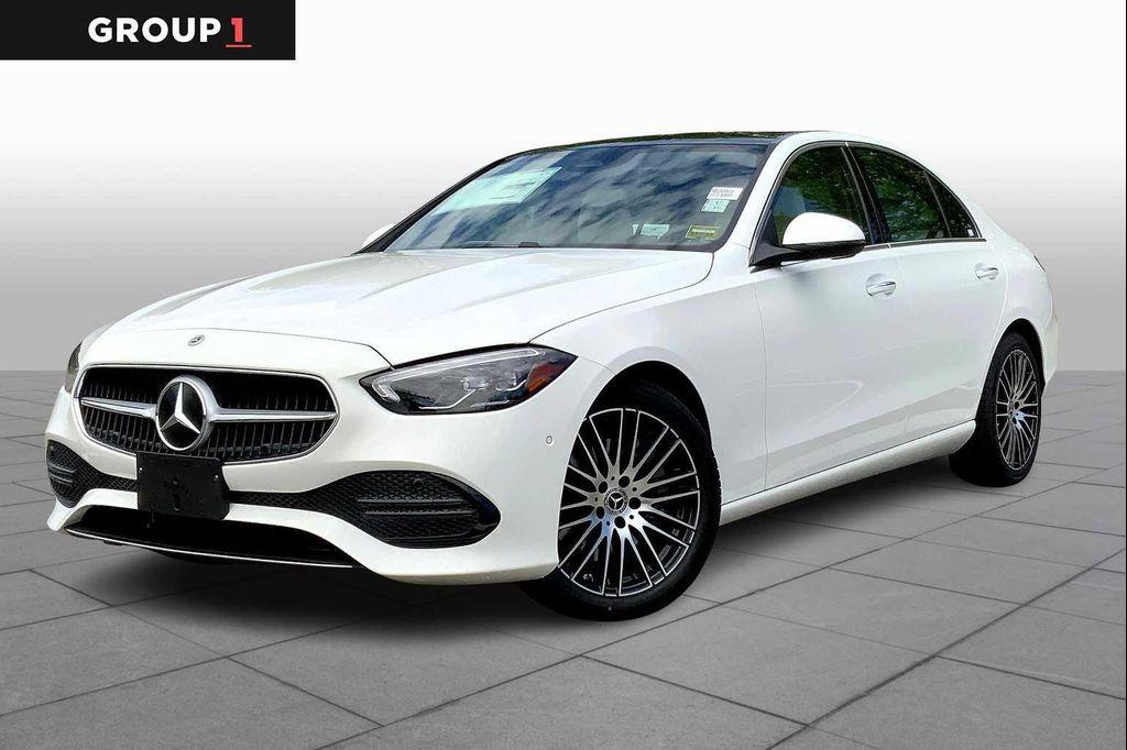 new 2025 Mercedes-Benz C-Class car, priced at $52,885