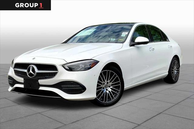 new 2025 Mercedes-Benz C-Class car, priced at $52,885