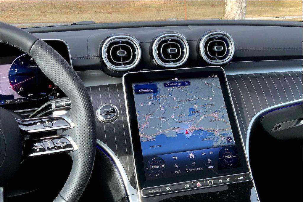 new 2025 Mercedes-Benz C-Class car, priced at $61,015