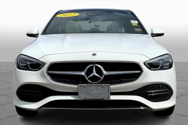 used 2022 Mercedes-Benz C-Class car, priced at $35,659