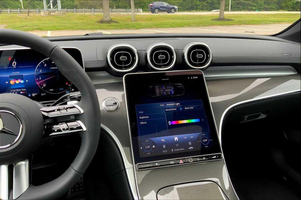 new 2025 Mercedes-Benz C-Class car, priced at $55,935