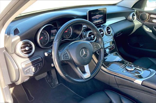 used 2017 Mercedes-Benz C-Class car, priced at $17,213