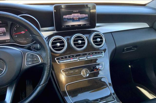 used 2017 Mercedes-Benz C-Class car, priced at $17,213