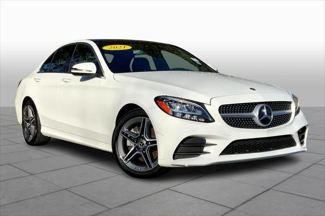 used 2021 Mercedes-Benz C-Class car, priced at $29,832