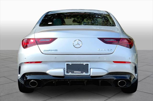 new 2025 Mercedes-Benz AMG CLA 35 car, priced at $62,355