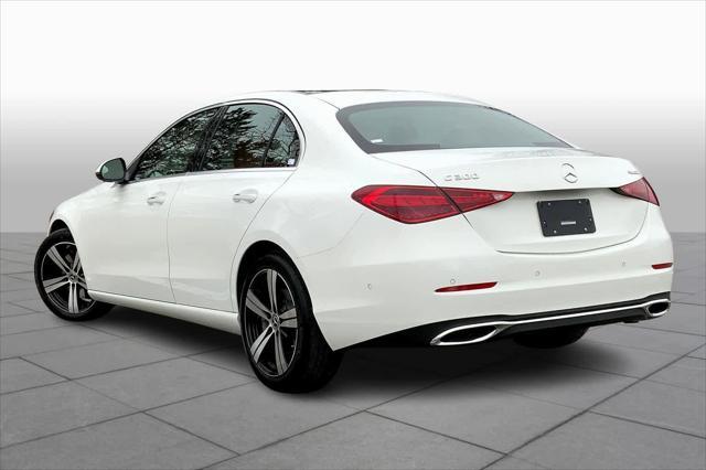 new 2025 Mercedes-Benz C-Class car, priced at $52,885