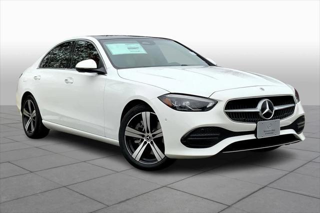 new 2025 Mercedes-Benz C-Class car, priced at $52,885