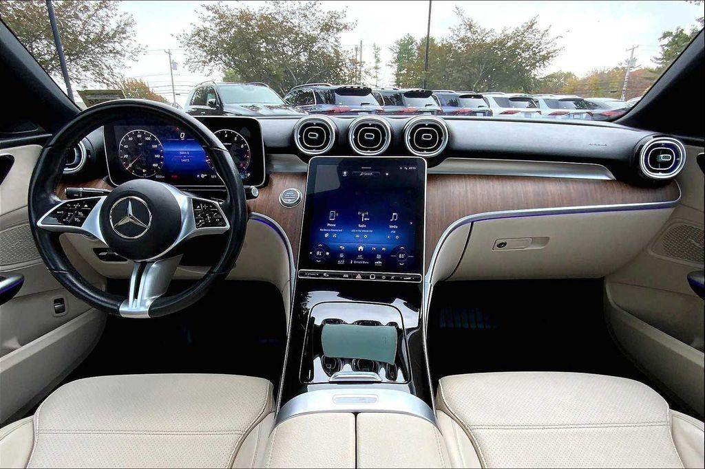 used 2022 Mercedes-Benz C-Class car, priced at $29,433