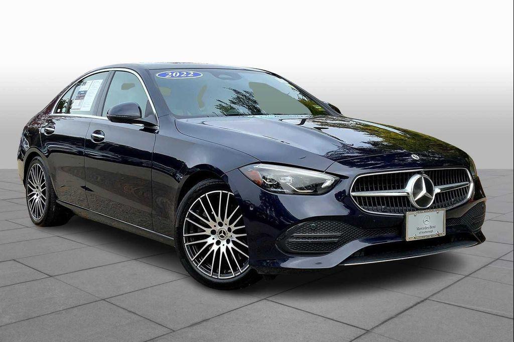 used 2022 Mercedes-Benz C-Class car, priced at $29,433