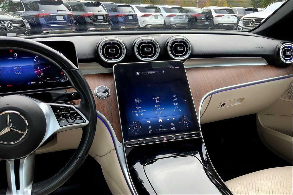 used 2022 Mercedes-Benz C-Class car, priced at $29,433