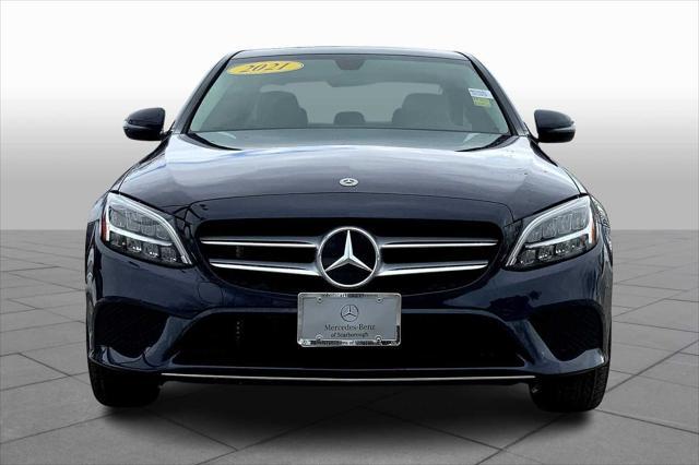 used 2021 Mercedes-Benz C-Class car, priced at $27,863