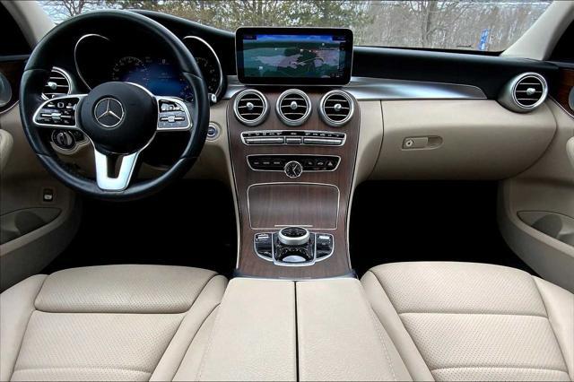 used 2021 Mercedes-Benz C-Class car, priced at $27,863